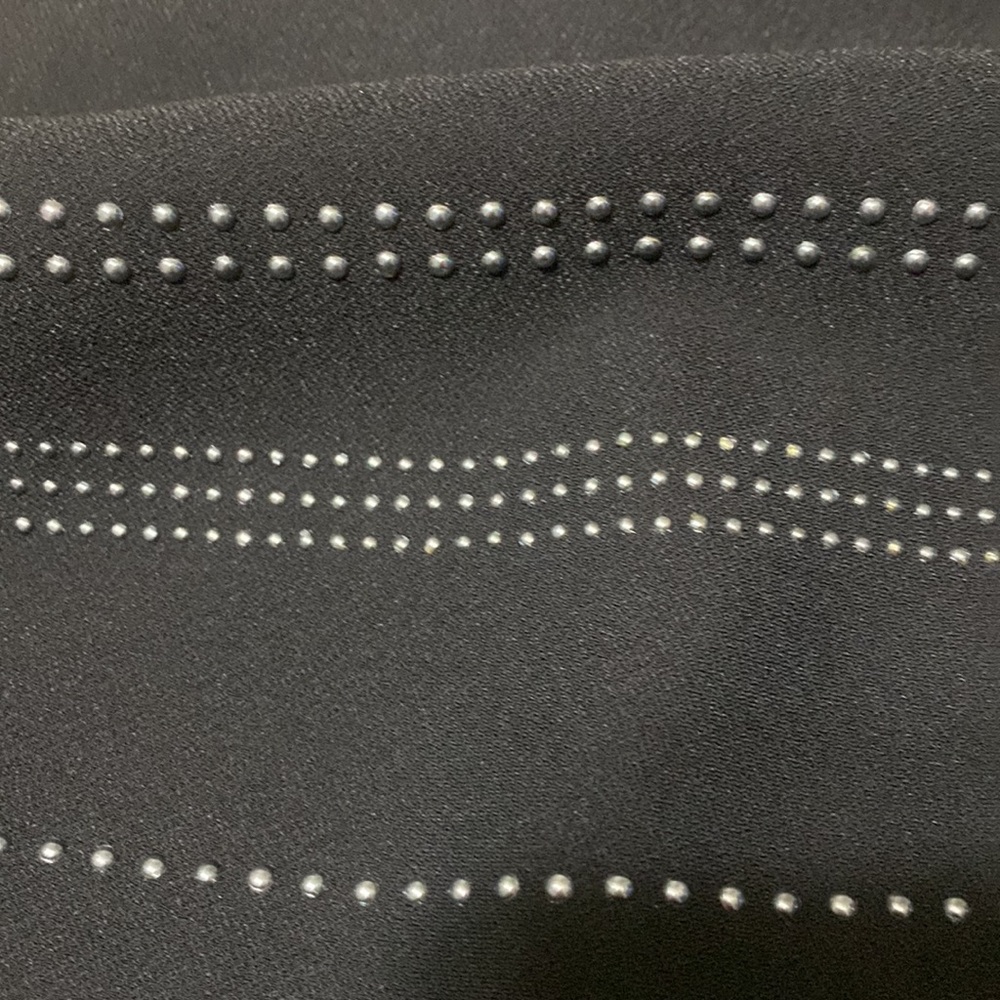 Sz Med⭐️NWT Gap Black Sleeveless Summer Dress Silver embellishment - Picture 9 of 11